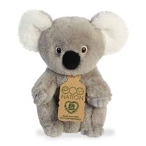 Bicho de pelúcia Aurora Eco Nation Koala 20 cm cinza reciclado Bicho de pelúcia Aurora Eco Nation Koala 20 cm cinza reciclado