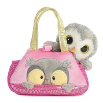Bicho de pelúcia Aurora Fashionable Fancy Pals Peek-A-Boo Owl