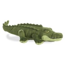 Bicho de pelúcia Aurora Realistic Miyoni Alligator 40cm verde Bicho de pelúcia Aurora Realistic Miyoni Alligator 40cm verde