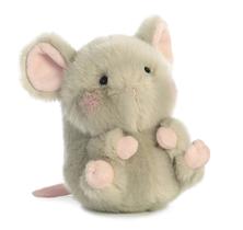 Bicho de pelúcia Aurora Round Rolly Pet Frisk Mouse 12 cm cinza Bicho de pelúcia Aurora Round Rolly Pet Frisk Mouse 12 cm cinza