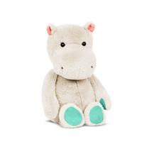 Bicho de pelúcia B. brinquedos B. softies Plush Hippo Garry Grey 30 cm