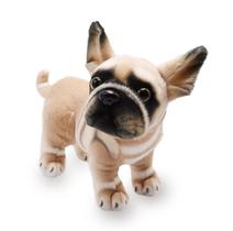 Bicho de pelúcia BABOLI Lifelike Frenchie Dog Buldogue francês 23cm Bicho de pelúcia BABOLI Lifelike Frenchie Dog Buldogue francês 23cm