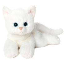 Bicho de Pelúcia Bearington Lil' Muffin - Gato Branco 20cm