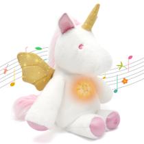 Bicho de pelúcia Breathing Unicorn IUTOYYE de 17 polegadas para crianças