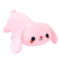 Bicho de pelúcia, coelhinho, SQEQE, com peso de 25 cm, rosa macio Bicho de pelúcia, coelhinho, SQEQE, com peso de 25 cm, rosa macio