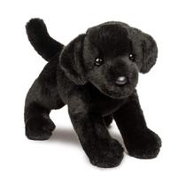 Bicho de pelúcia Douglas Brewster Black Lab Dog Plush 30cm