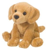 Bicho de pelúcia Douglas Gracie Golden Retriever Dog 13cm