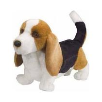 Bicho de pelúcia Douglas Harold Basset Hound Dog 41 cm de comprimento