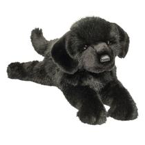 Bicho de pelúcia Douglas Jake Black Lab Dog Pelush 53 cm de comprimento