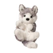 Bicho de pelúcia Douglas Lil' Baby Husky Dog Plush Bicho de pelúcia Douglas Lil' Baby Husky Dog Plush