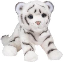 Bicho de pelúcia Douglas Silky White Tiger Cub 36cm