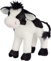 Bicho de pelúcia Douglas Sweet Cream Cow Plush com 20 cm de altura