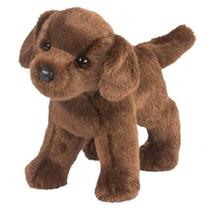 Bicho de pelúcia Douglas Tucker Chocolate Lab Dog 25cm