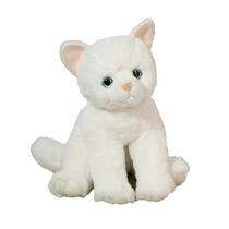 Bicho de pelúcia Douglas Winnie White Kitty Cat Softie Plush