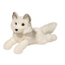 Bicho de Pelúcia Douglas Yuki - Raposa Ártica Polar 36cm
