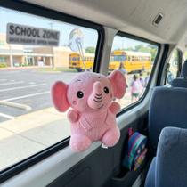 Bicho De Pelúcia Elefante 17cm Macio Para Presentear Infantil Decoração Festa Safári Pequeno