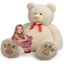 Bicho de pelúcia gigante de pelúcia Teddy Bear HollyHome 150 cm bege Bicho de pelúcia gigante de pelúcia Teddy Bear HollyHome 150 cm bege