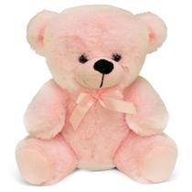 Bicho de pelúcia Grandma Smiley's Teddy Bear Baby Pink 23 cm