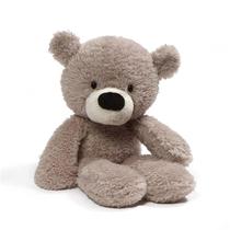 Bicho de pelúcia GUND Fuzzy Teddy Bear de pelúcia 13,5 cm - marrom