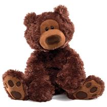Bicho de pelúcia GUND Philbin Classic Teddy Bear 30 cm marrom