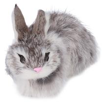 Bicho de pelúcia HERCHR Bunny Rabbit Plush 14x9cm para crianças