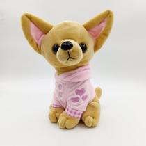 Bicho de pelúcia HOKESS Chihuahua Simulation Plush Dog 20cm