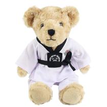 Bicho de pelúcia Houwsbaby Taekwondo Teddy Bear Karate 20cm Bicho de pelúcia Houwsbaby Taekwondo Teddy Bear Karate 20cm
