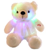 Bicho de pelúcia LED Teddy Bear social Creative Colorful 46 cm Bicho de pelúcia LED Teddy Bear social Creative Colorful 46 cm