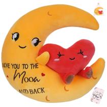 Bicho de pelúcia LeYoha Moon Love Plush 25 cm Dia dos Namorados