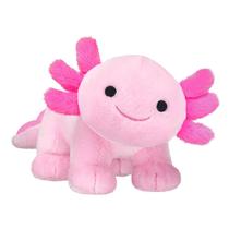 Bicho de pelúcia macio Axolotl CNAANA para crianças rosa