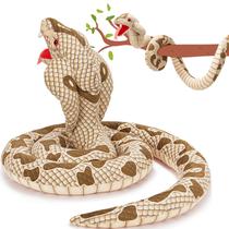 Bicho de pelúcia MaoGolan King Cobra Snake 250 cm para crianças