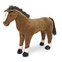 Bicho de pelúcia Melissa & Doug Giant Horse 90 cm de altura Bicho de pelúcia Melissa & Doug Giant Horse 90 cm de altura