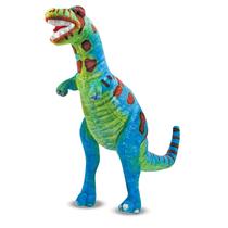 Bicho de pelúcia Melissa & Doug Giant T-Rex Dinossauro 65cm