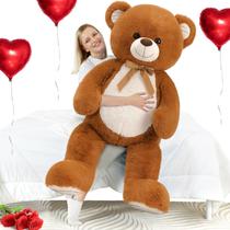 Bicho de pelúcia MoriSmos Giant Teddy Bear 130 cm marrom