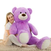 Bicho de pelúcia MoriSmos Giant Teddy Bear 130 cm roxo