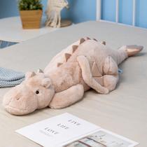 Bicho de pelúcia Ololele Little Weighted Dragon 1kg rosa 70cm