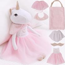 Bicho de pelúcia perfeito para desenhar bailarina, boneca unicórnio, menina de 3 a 9 anos Bicho de pelúcia perfeito para desenhar bailarina, boneca unicórnio, menina de 3 a 9 anos