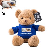 Bicho de pelúcia personalizado para namorados com ursinho de pelúcia 30 cm Bicho de pelúcia personalizado para namorados com ursinho de pelúcia 30 cm
