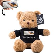 Bicho de pelúcia personalizado para namorados com ursinho de pelúcia de 40 cm Bicho de pelúcia personalizado para namorados com ursinho de pelúcia de 40 cm