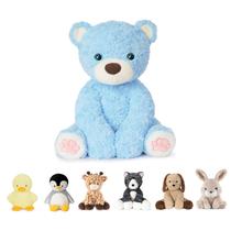 Bicho de pelúcia pesado Niuniu Daddy Bear 1,5 kg para crianças Bicho de pelúcia pesado Niuniu Daddy Bear 1,5 kg para crianças