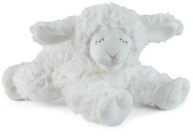 Bicho de pelúcia Rattle GUND Baby Winky Lamb 100% reciclado