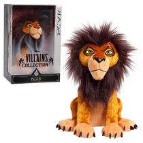 Bicho de Pelúcia Scar - Disney Villains - 33cm - Just Play