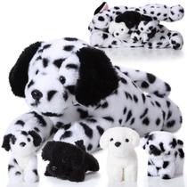 Bicho de Pelúcia Skylety Dog - 1 Mãe com 4 Bebês Bicho de Pelúcia Skylety Dog - 1 Mãe com 4 Bebês