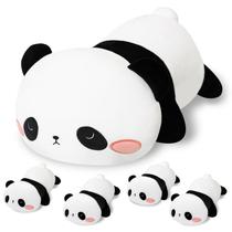Bicho de pelúcia SQEQE Panda com 4 bebês dentro - 1 mamãe Bicho de pelúcia SQEQE Panda com 4 bebês dentro - 1 mamãe