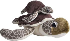 Bicho de Pelúcia Tartaruga Marinha - Mamãe e Bebê - 30cm (Wild Republic)