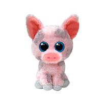 Bicho de Pelúcia Ty Beanie Boos Porquinho Hambone 17cm Original Antialérgico e Fofo Bicho de Pelúcia Ty Beanie Boos Porquinho Hambone 17cm Original Antialérgico e Fofo