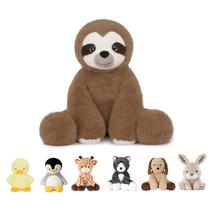 Bicho de pelúcia Weighted Sloth Niuniu Daddy 1,5 kg para crianças