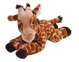 Bicho de pelúcia Wild Republic ECokins Giraffe 30 cm com 16 garrafas