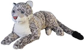 Bicho de Pelúcia Wild Republic - Leopardo-das-Neves Jumbo 76cm