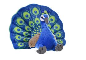 Bicho de pelúcia Wild Republic Peacock Cuddlekins 30 cm para crianças Bicho de pelúcia Wild Republic Peacock Cuddlekins 30 cm para crianças